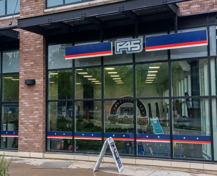 F45 training exterior in Canada