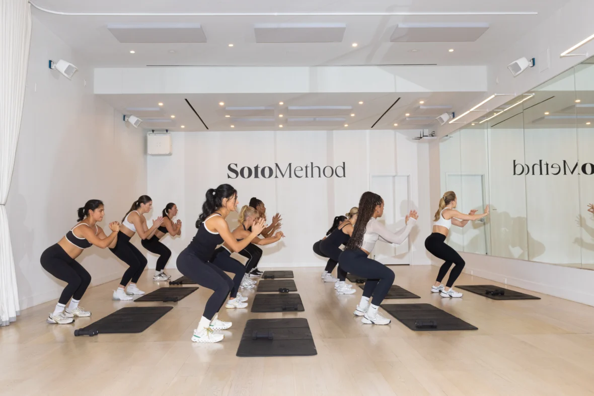 woman work out in a SotoMethod studio