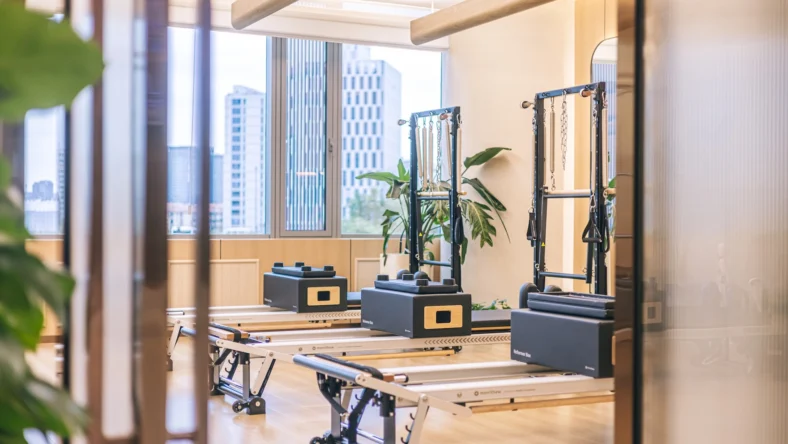 Merrithew Pilates reformers