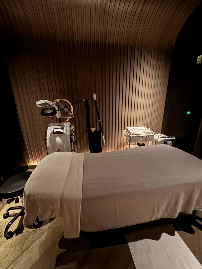 spa treatment room inside Equinox Hotels