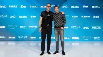 Gary Brecka and Anthony Geisler celebrate the launch of Ultimate Longevity Center