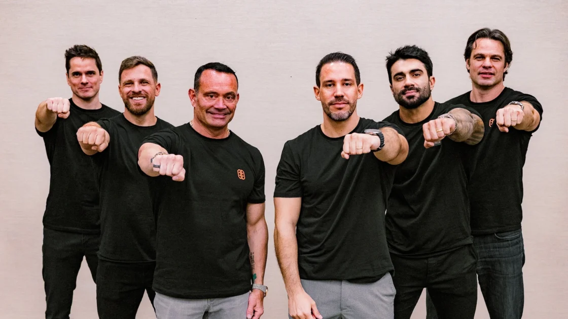 Chris Rondeau with the Panobianco team