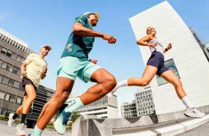 Athletes wearing Kiprun shoes