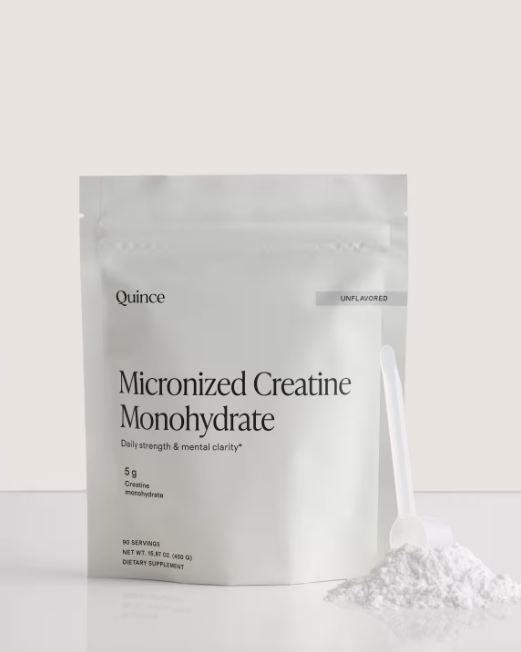 quince micronized creatine monohydrate supplement