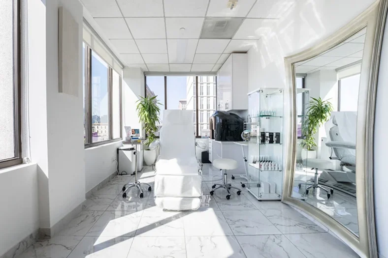 room inside Dr. Robert Dorfman's office