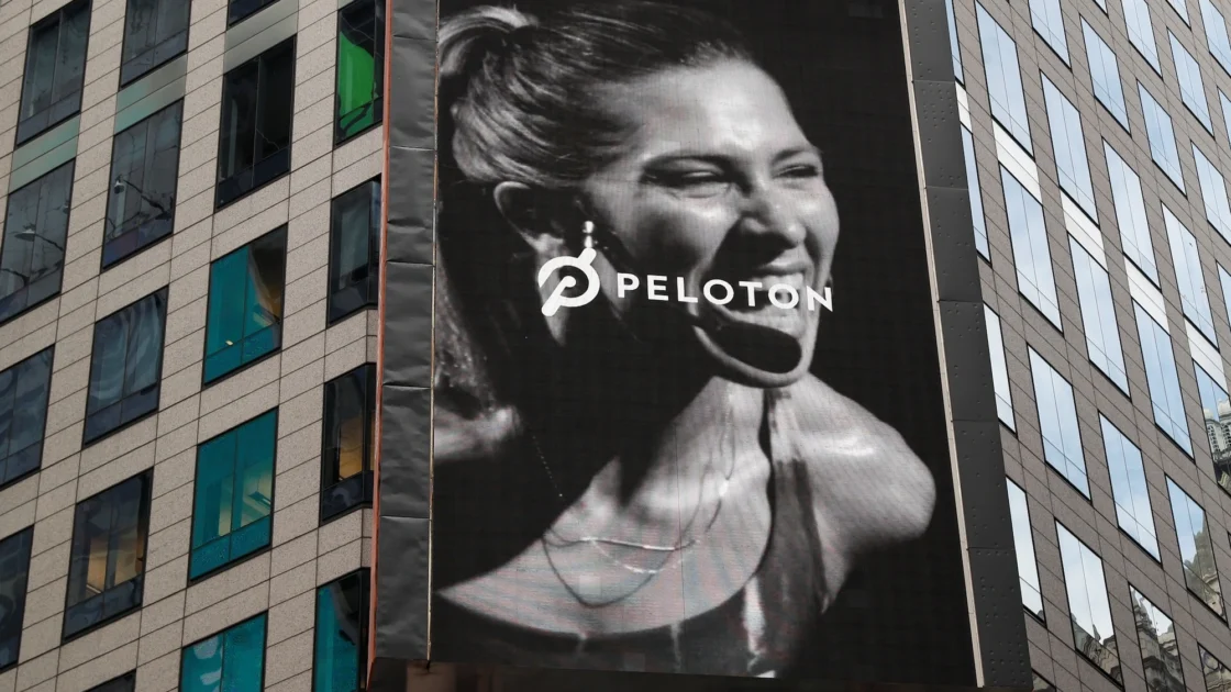 Peloton billboard