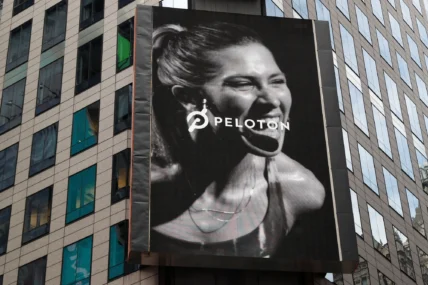 Peloton billboard