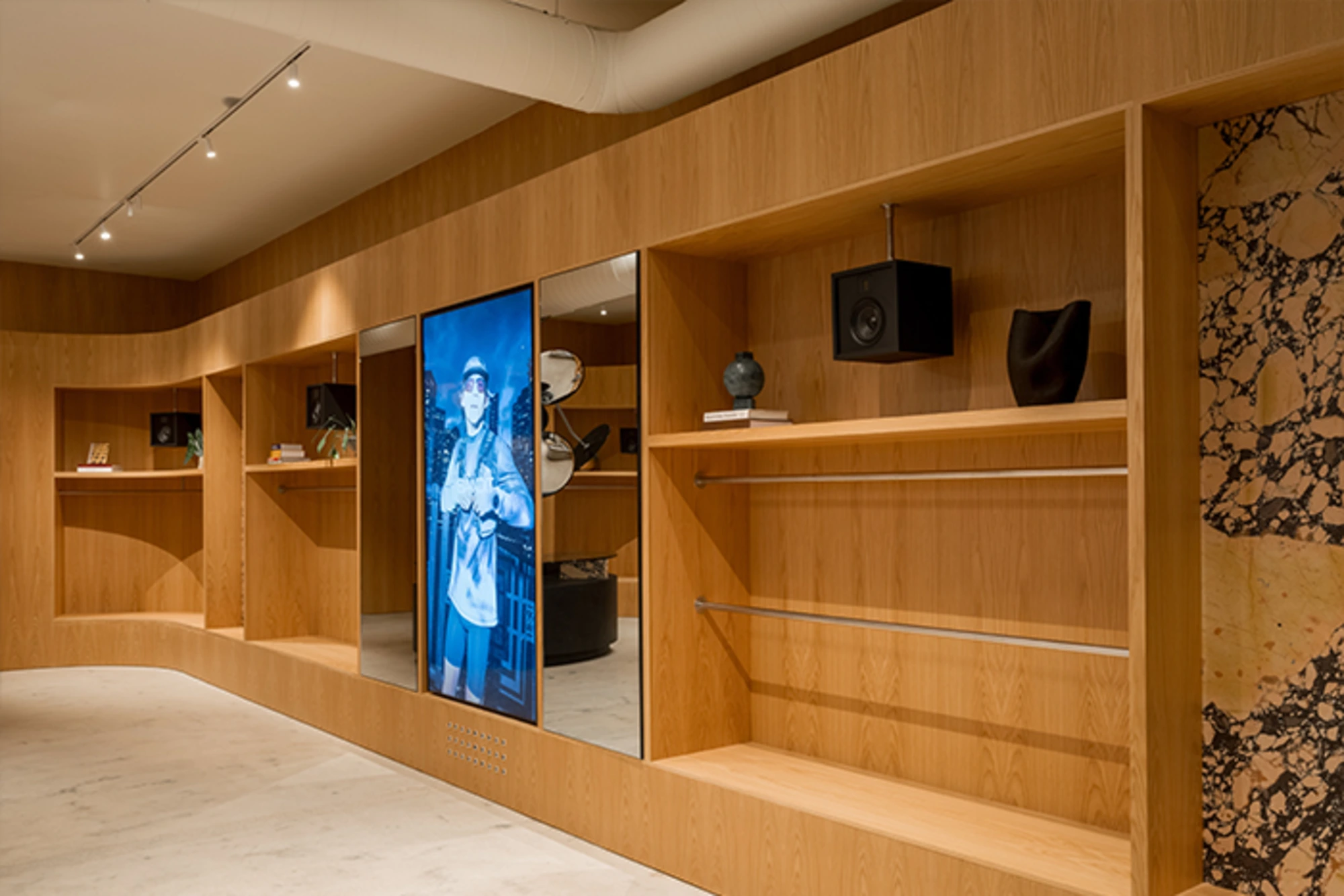 interior of Bandit's Chicago flagship store
