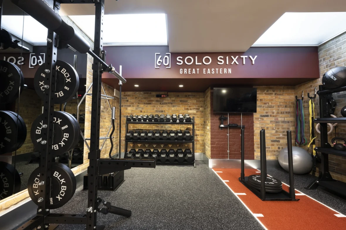 Blk Box equipment at a Solo60 location