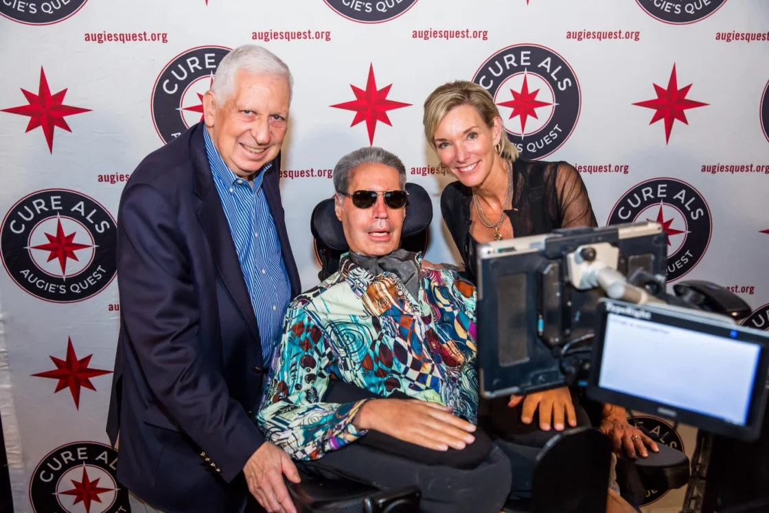 Rick Caro with Augie and Lynne Nieto