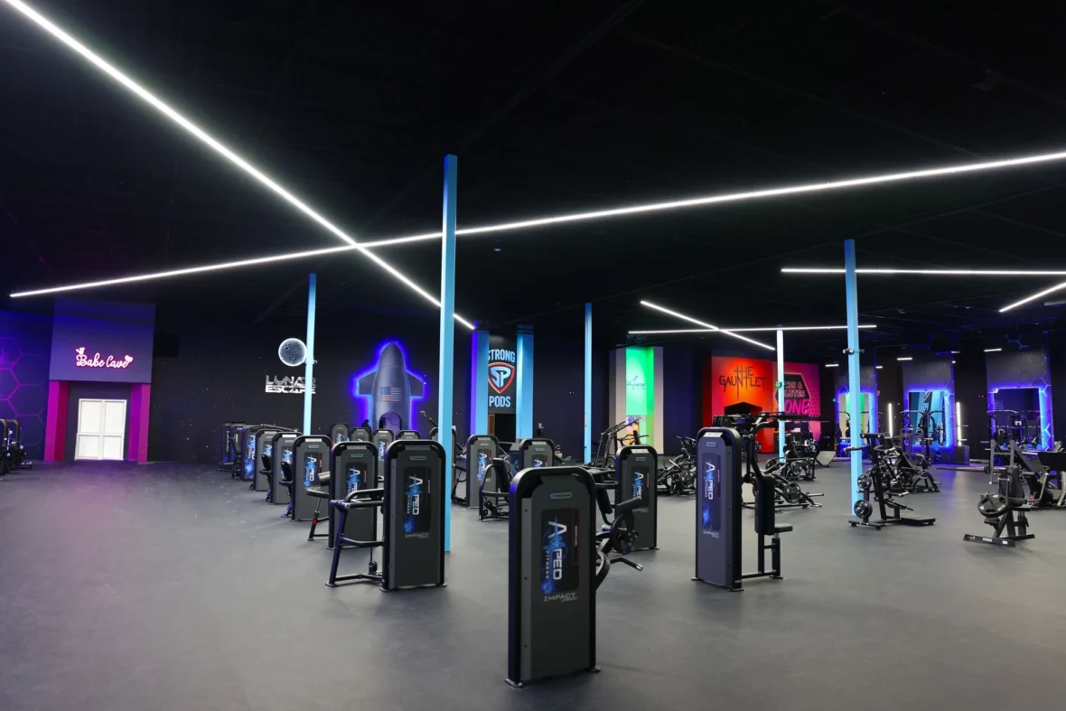 Amped Fitness club in Columbus, Georgia