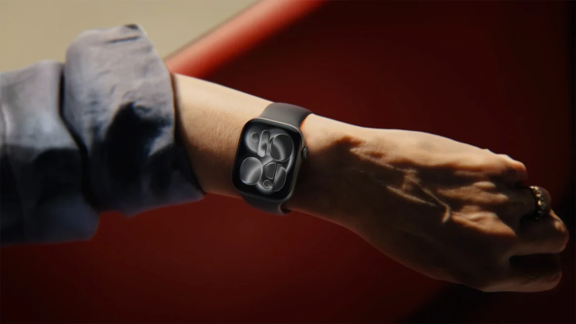 Apple Watch on a person's wrist