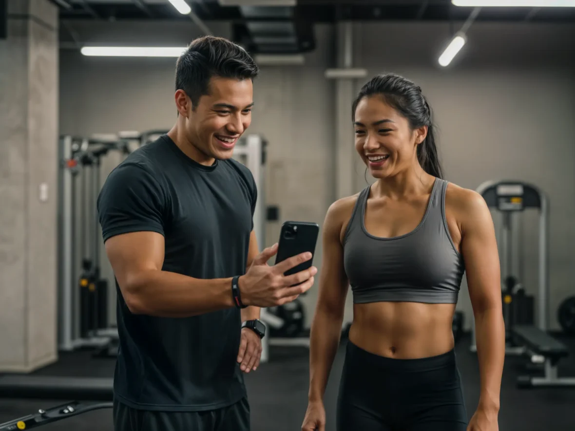 Hapana gym members