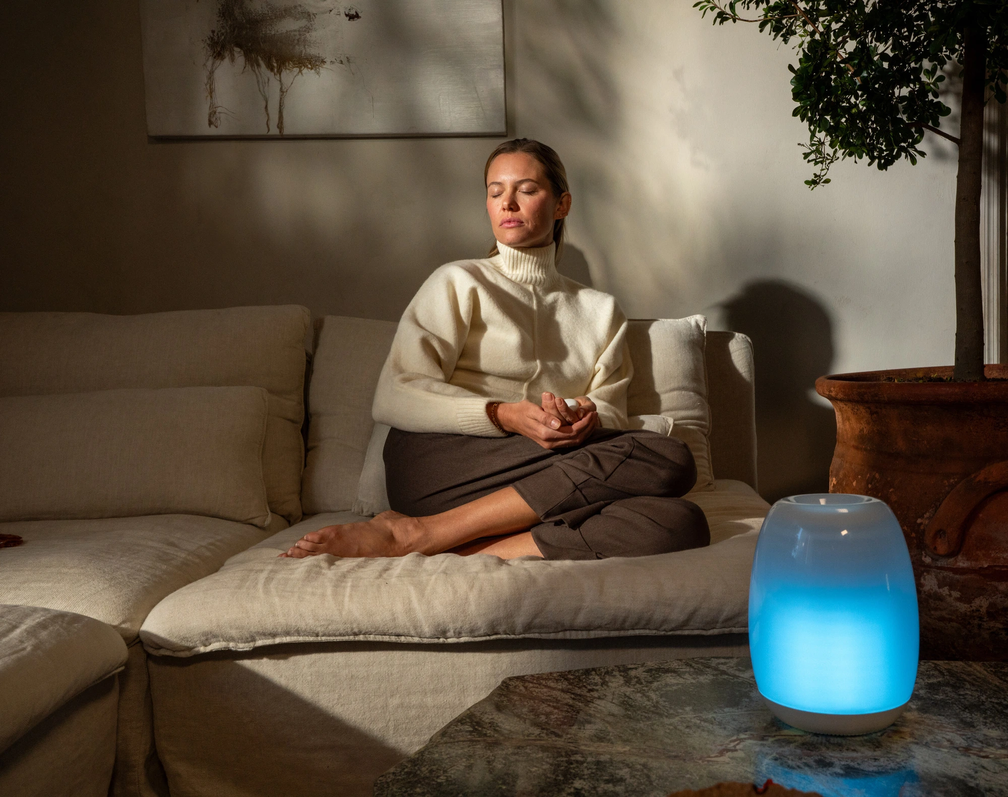 Ohm Health Gets Investment for Nervous-System Regulation Lamp