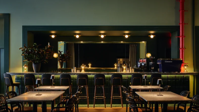 interior of The Maze