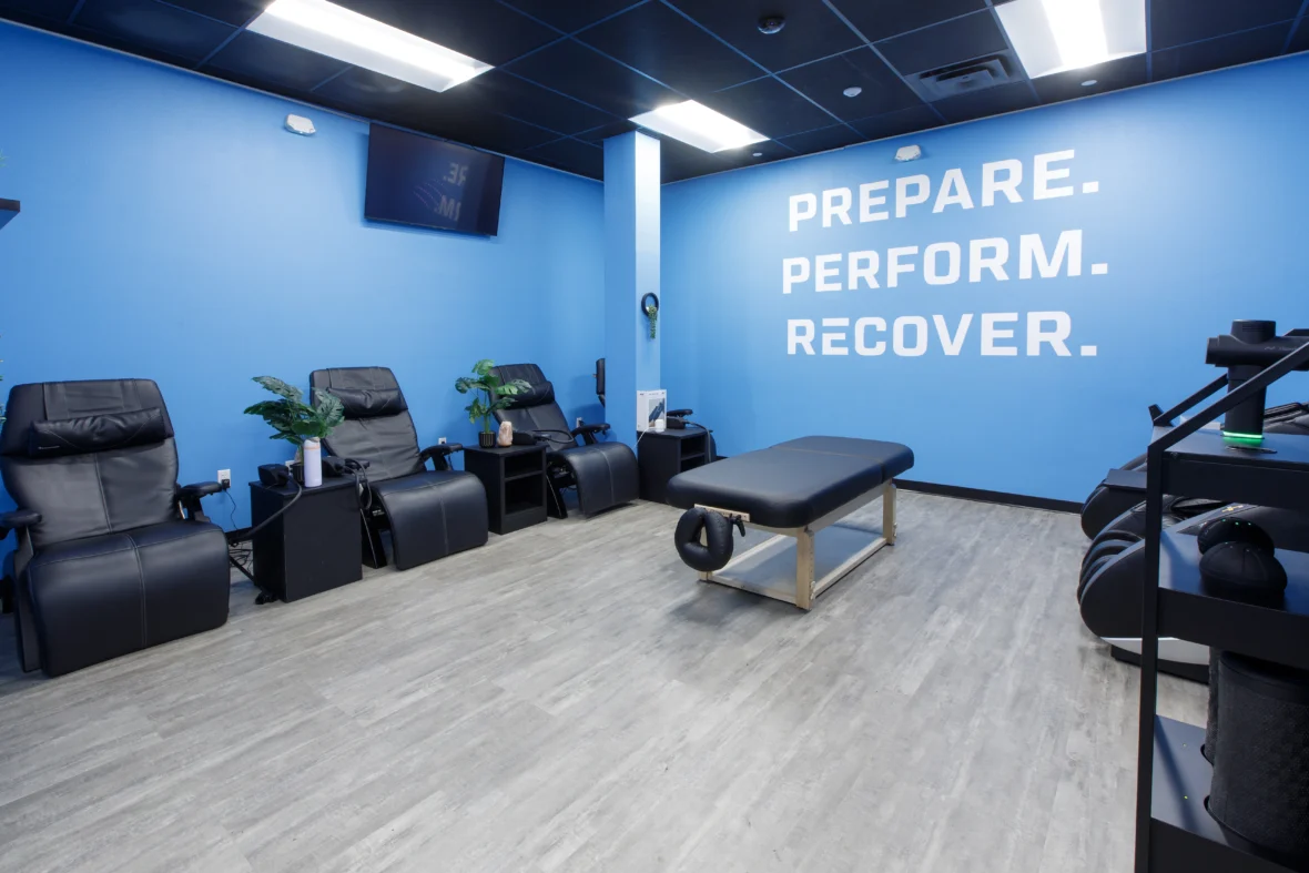 longevity room inside a UFC Gym