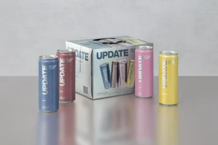 Update energy drinks case and cans