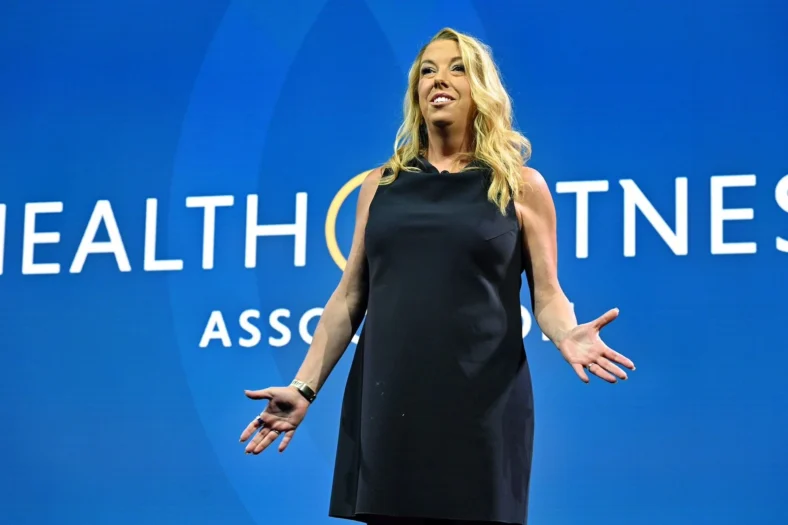 Liz Clark at the HFA Show