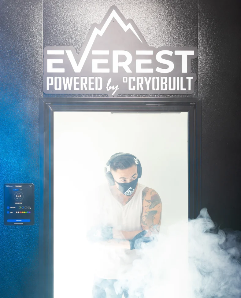 CryoBuilt wellness experience