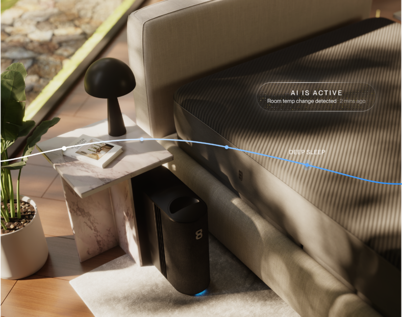 Eight Sleep mattress and pod