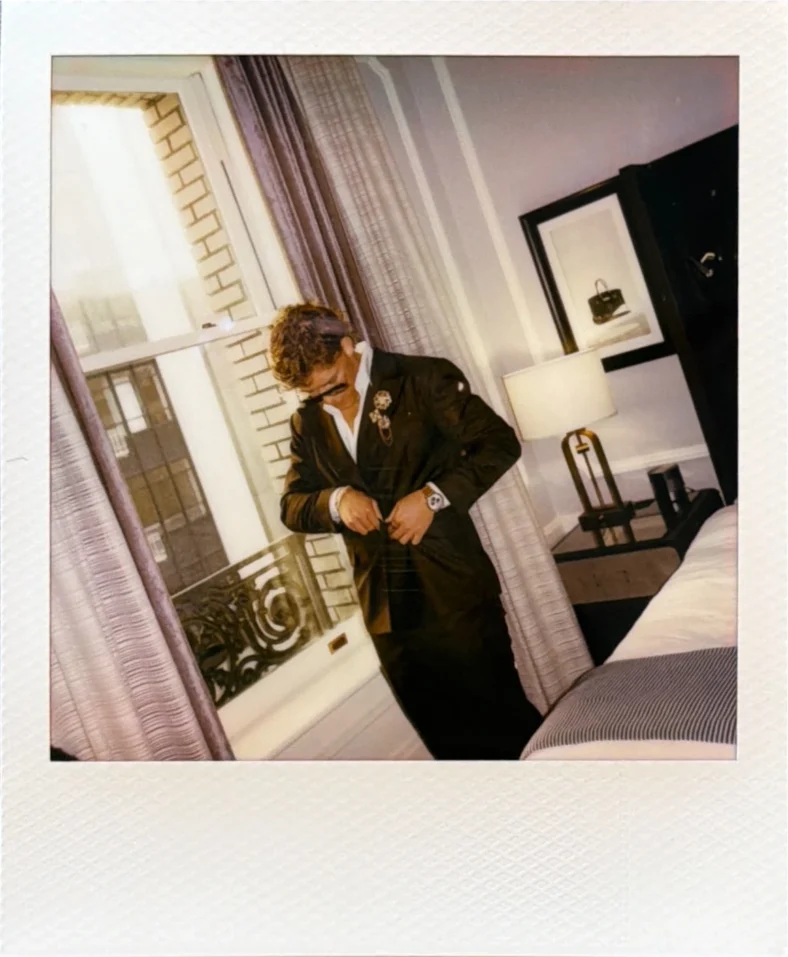 Jaxson Dart in Custom Alo Suit