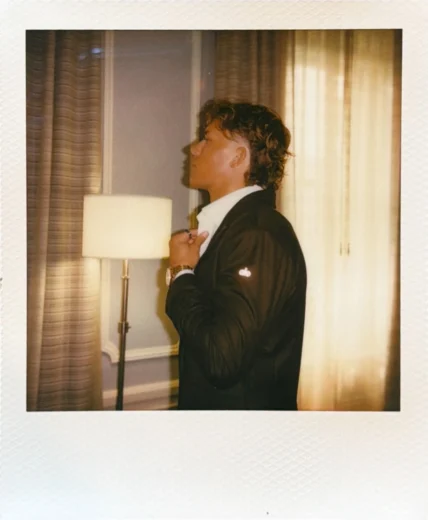 Jaxson Dart in Alo Suit