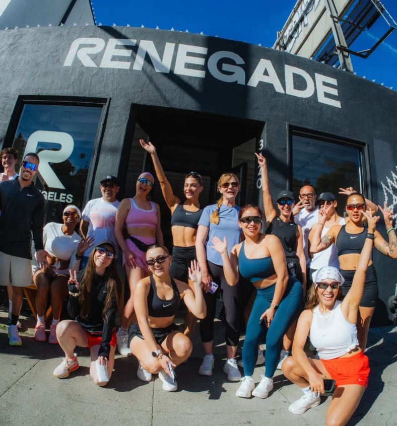 Nike and Renegade shakeout run during LA Marathon week