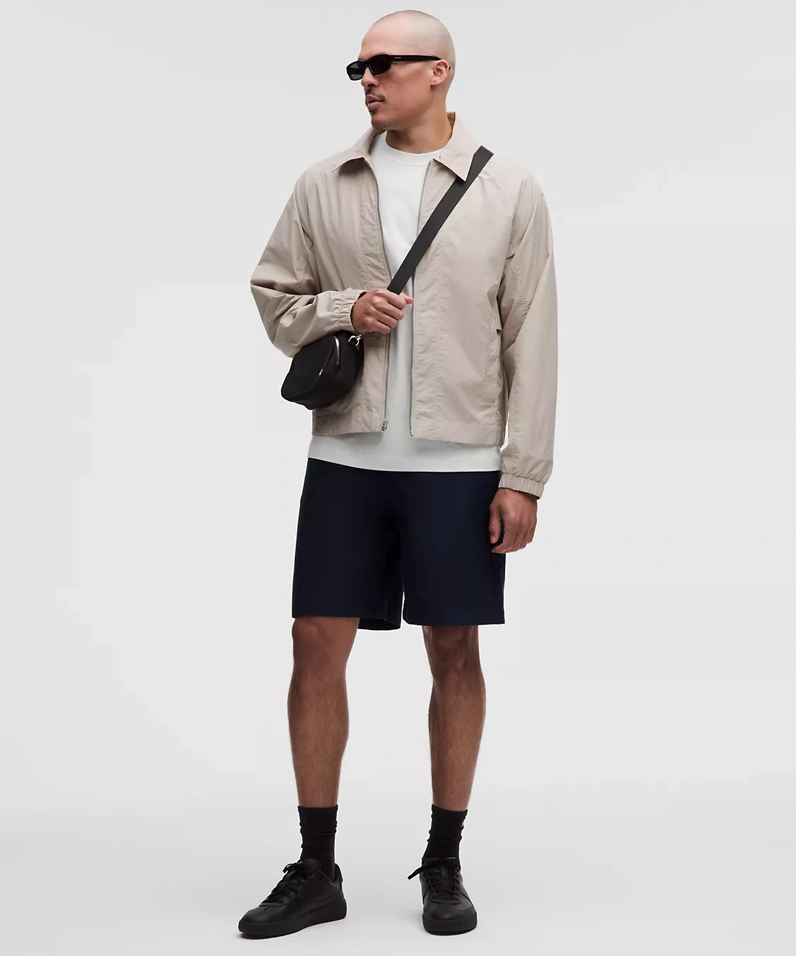 Lululemon Cotton-Blend Collared Jacket