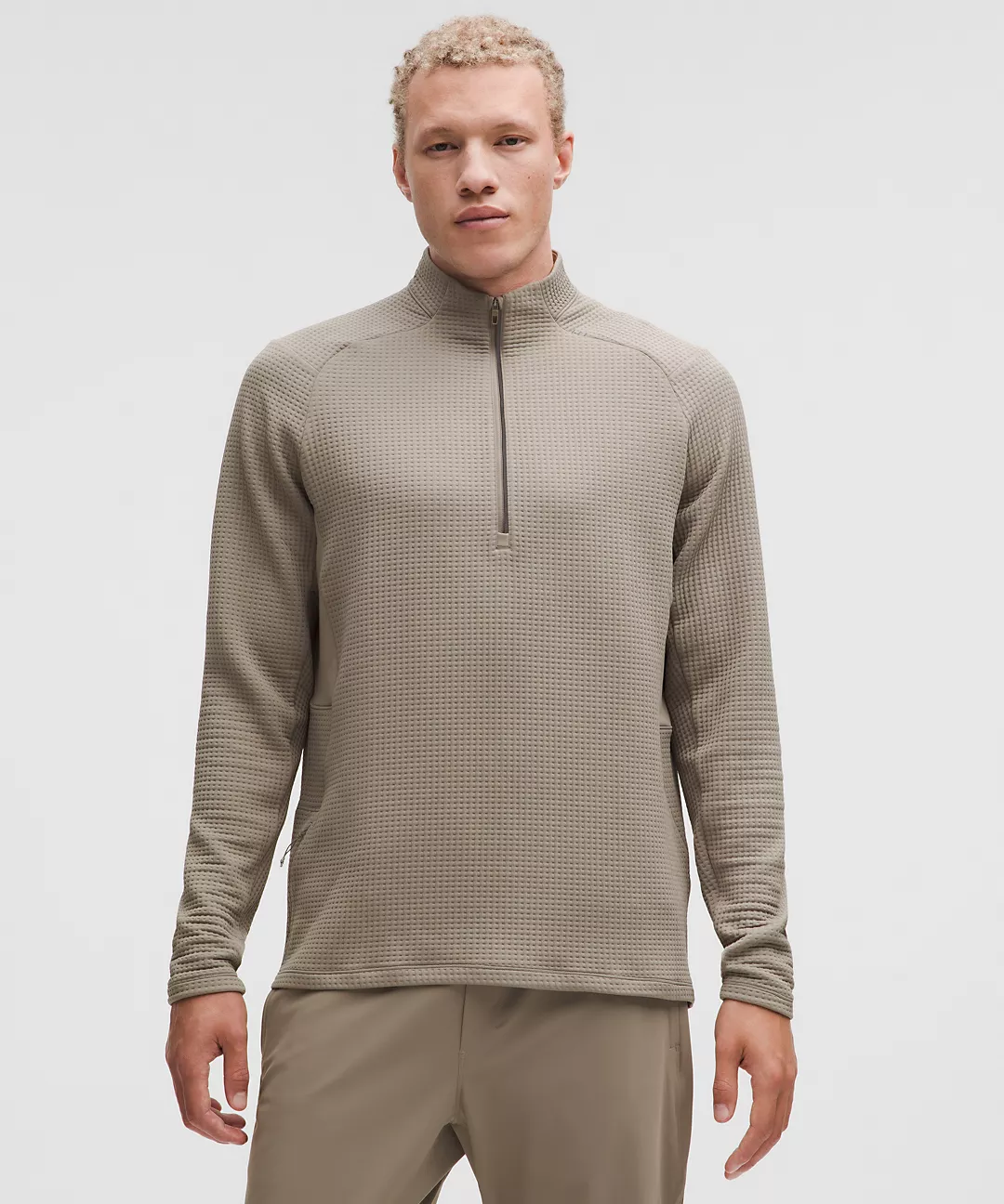 Lululemon Waffle-Knit Half Zip