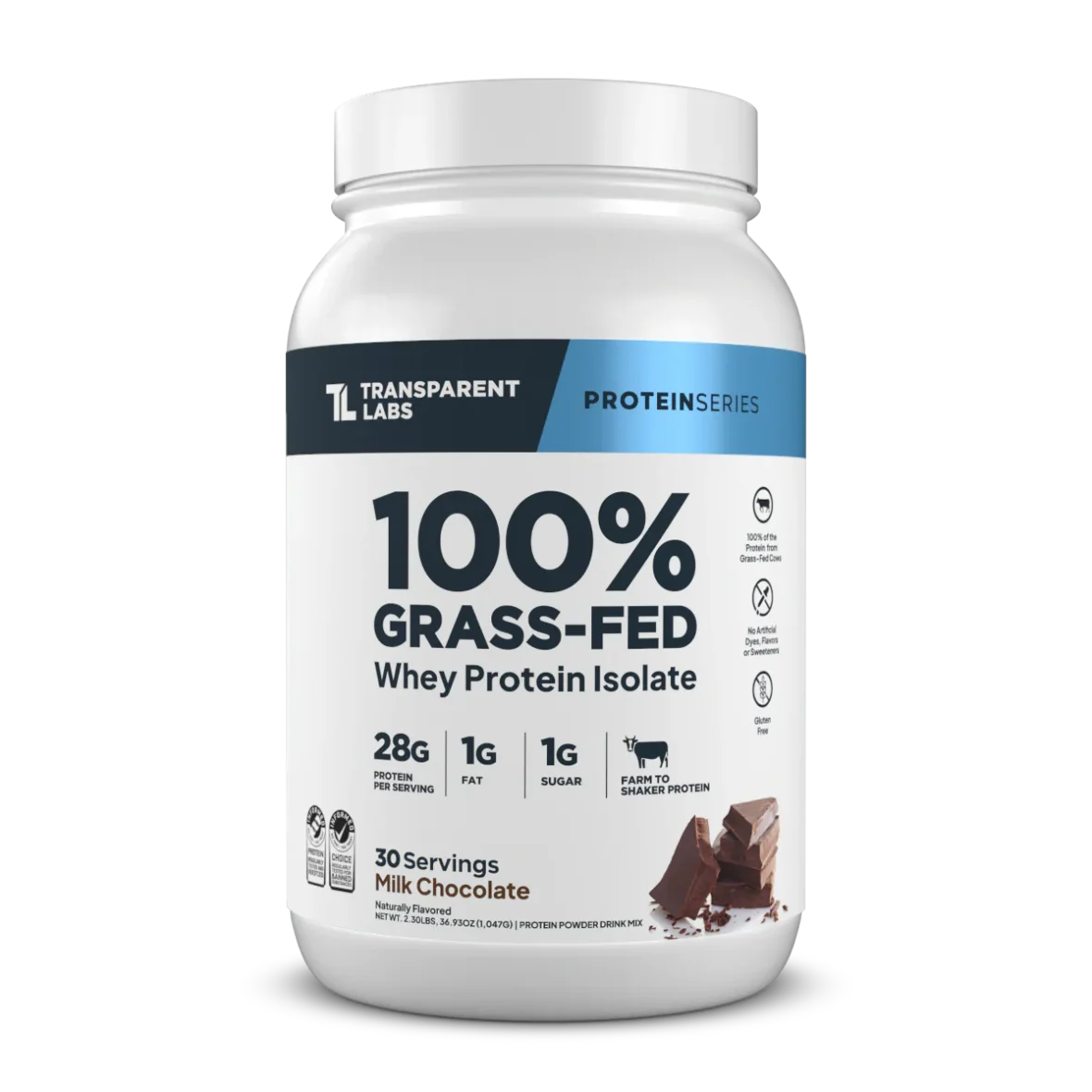 Transparent Labs Grass-Fred Whey Protein Isolate