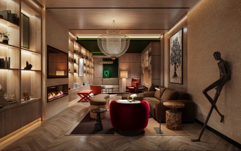 interior of Everhaus