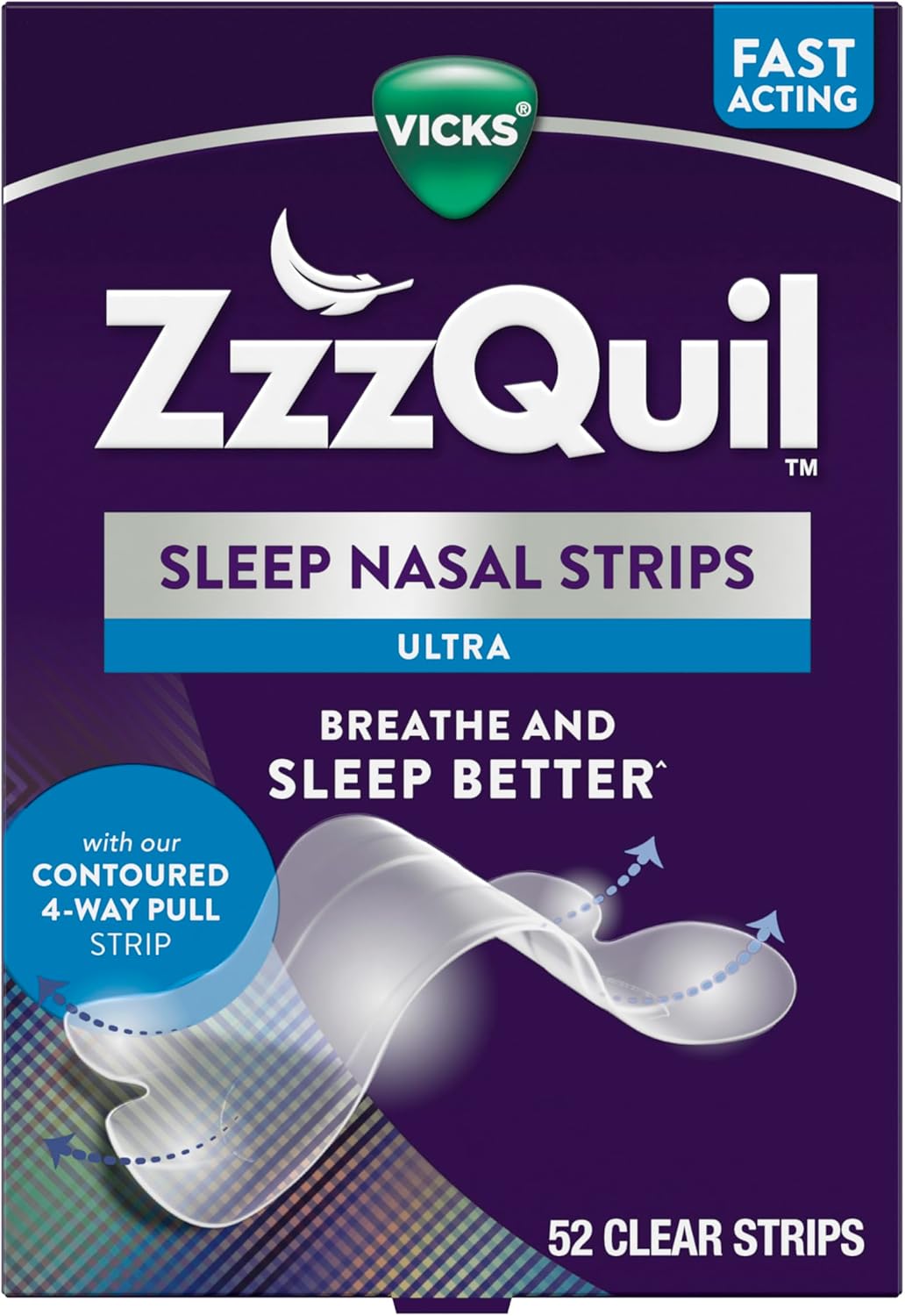 Vicks ZzzQuil Sleep Nasal Strips