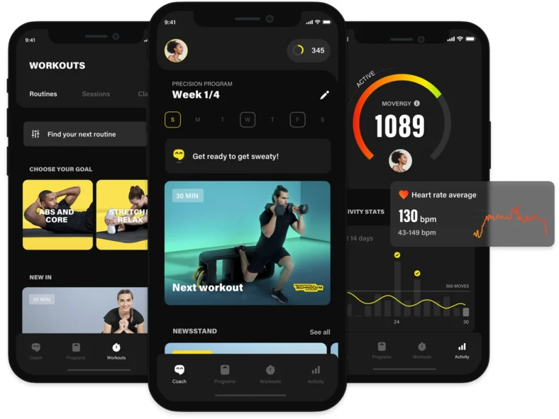 Technogym App Hero