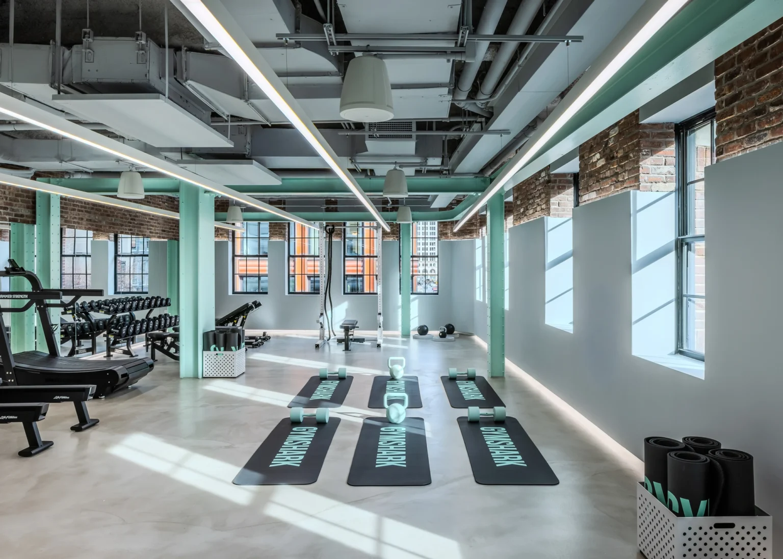 Gymshark New York City flagship store on Bond Street