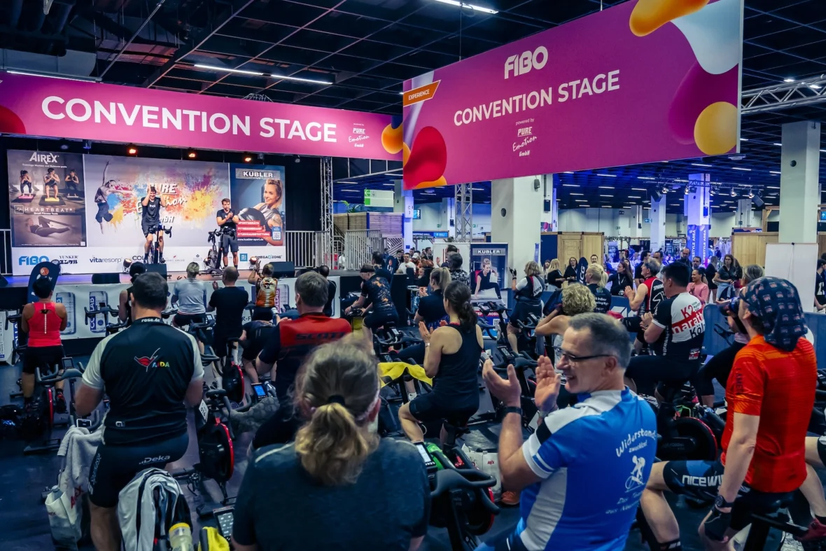 people at the FIBO 2026 show