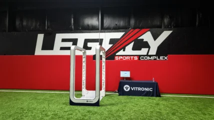 A BodyLoop machine is shown on a field.