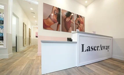 LaserAway front desk