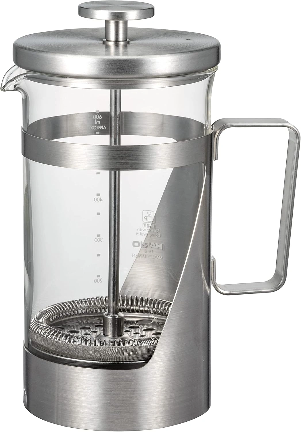 Hario Haliole 7 Glass & Stainless Steel French Press