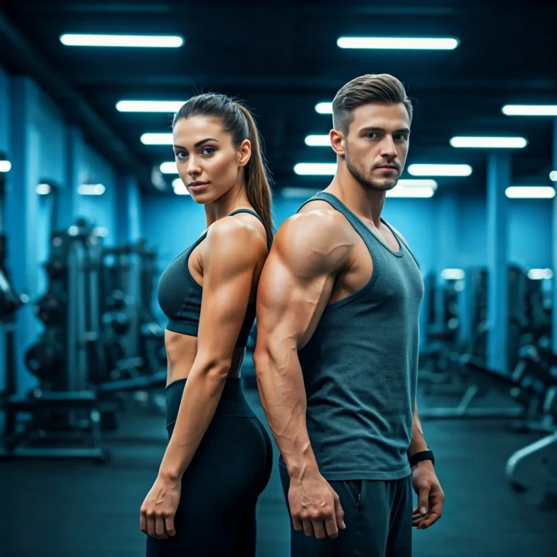 AI fitness image