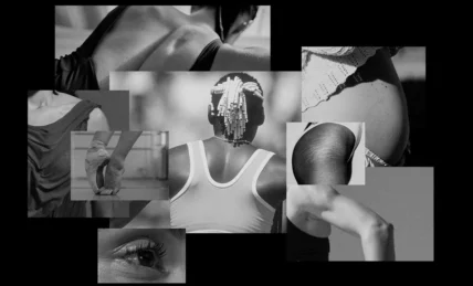 collage promoting Gatorade's new women's science iniative