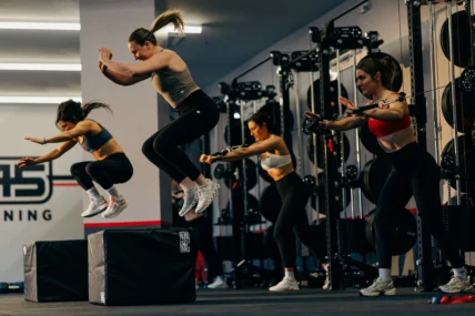 people work out at an F45 Training