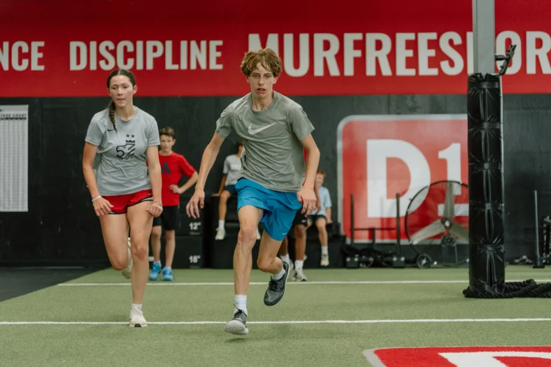 D1 Training kids running