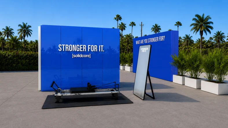 Solidcore signs in Venice, California