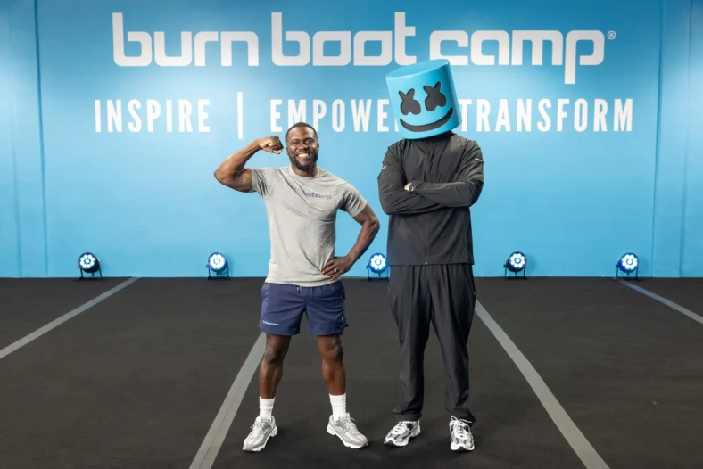 Kevin Hart with Marshmello