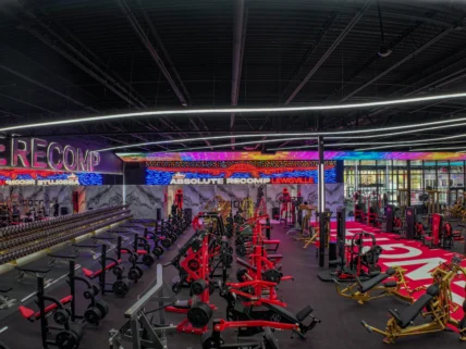 equipment inside an Absolute Recomp gym