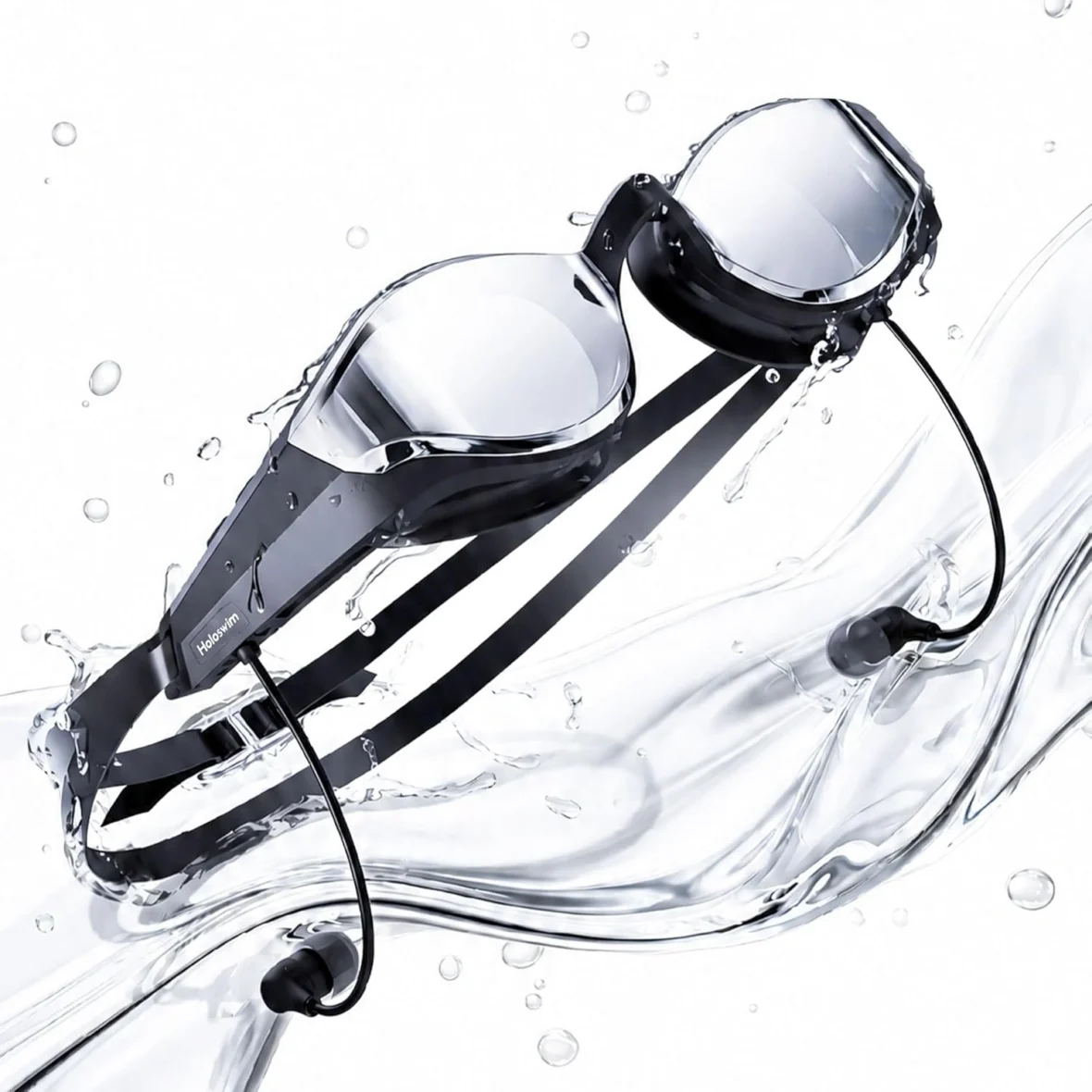 SollaWave Smart Goggles Swimming Headphones