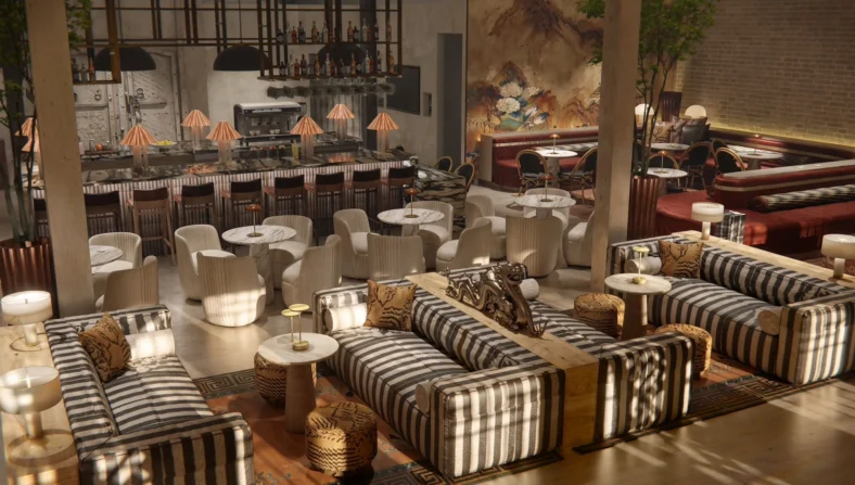 lounge at The Portal