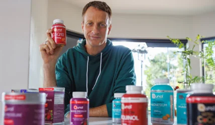 Tony Hawk with Qunol supplements