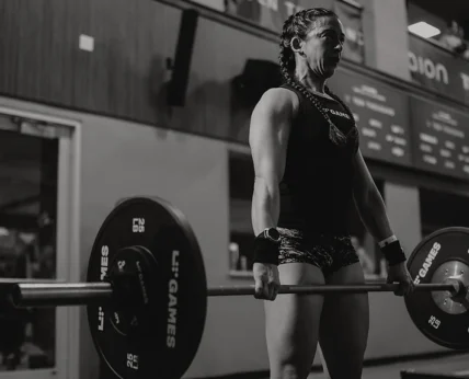 woman competes at the LT Games