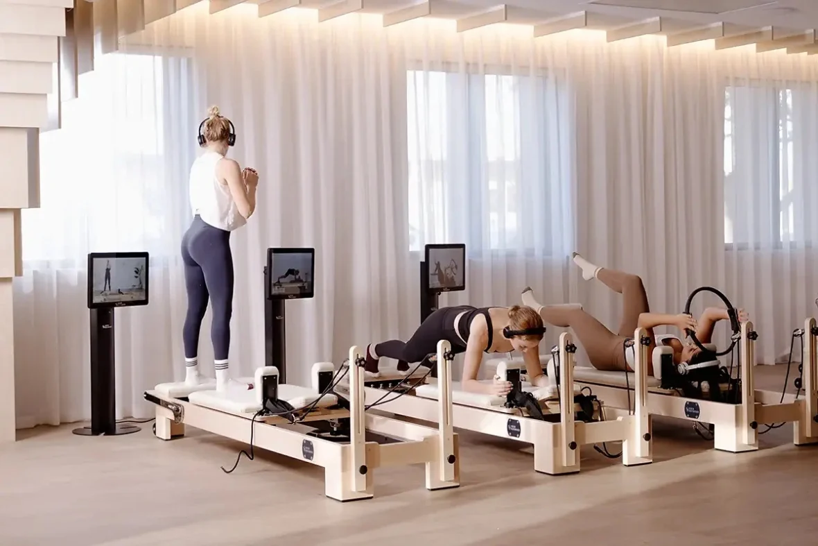 Rendering of an All Day Pilates studio